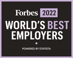 Forbes World's Best Employers, 2022