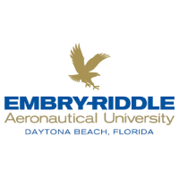 embry riddle aeronautical university daytona beach florida-logo