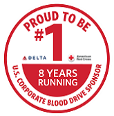 Red Cross #1 Corporate Blood Drive Sponsor Emblem