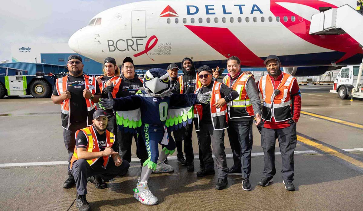 Below Wing Team in SEA with BCRF Plane