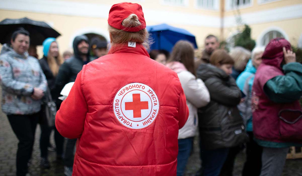 ARC Volunteer Working in Ukraine