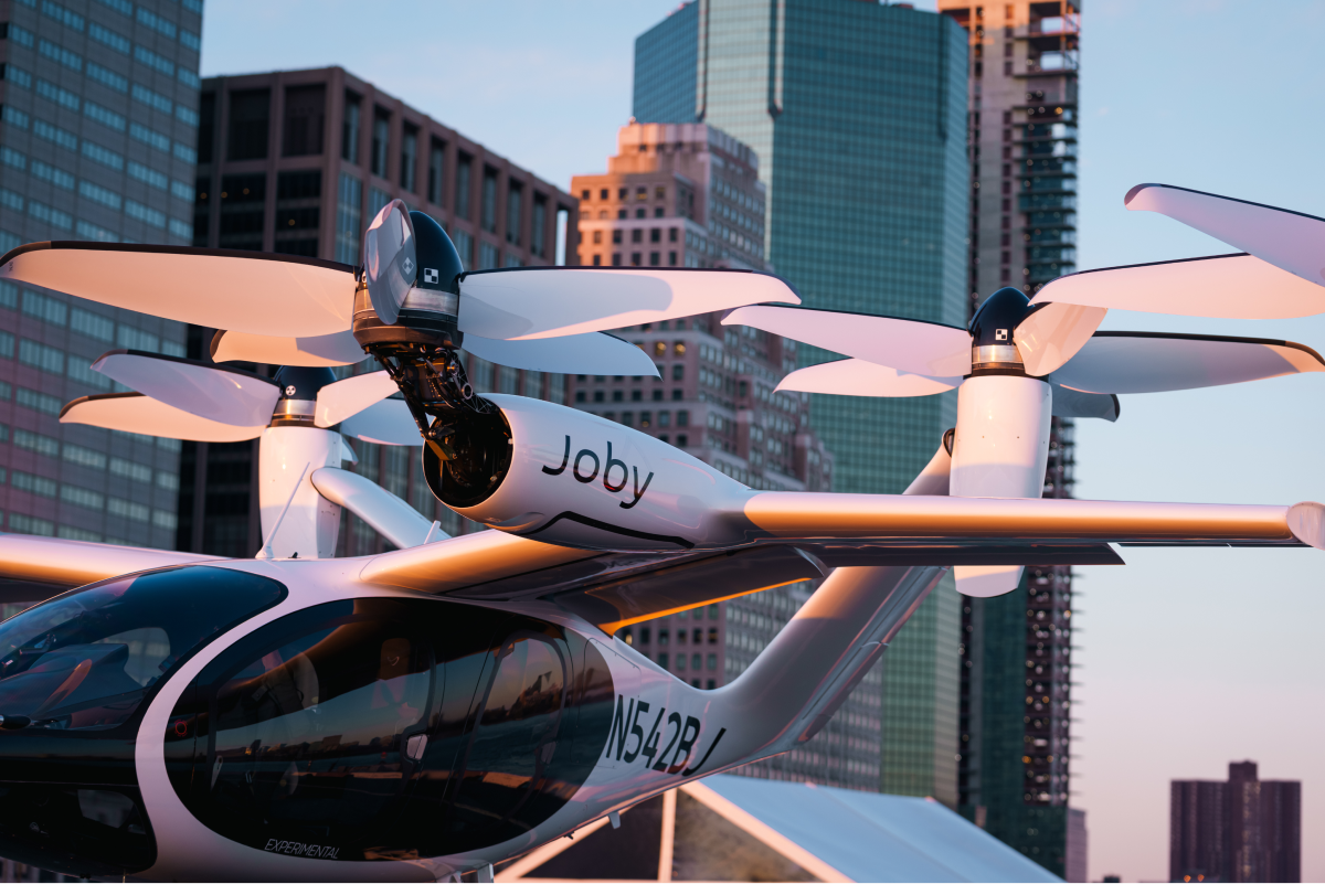 Joby aircraft lands in NYC