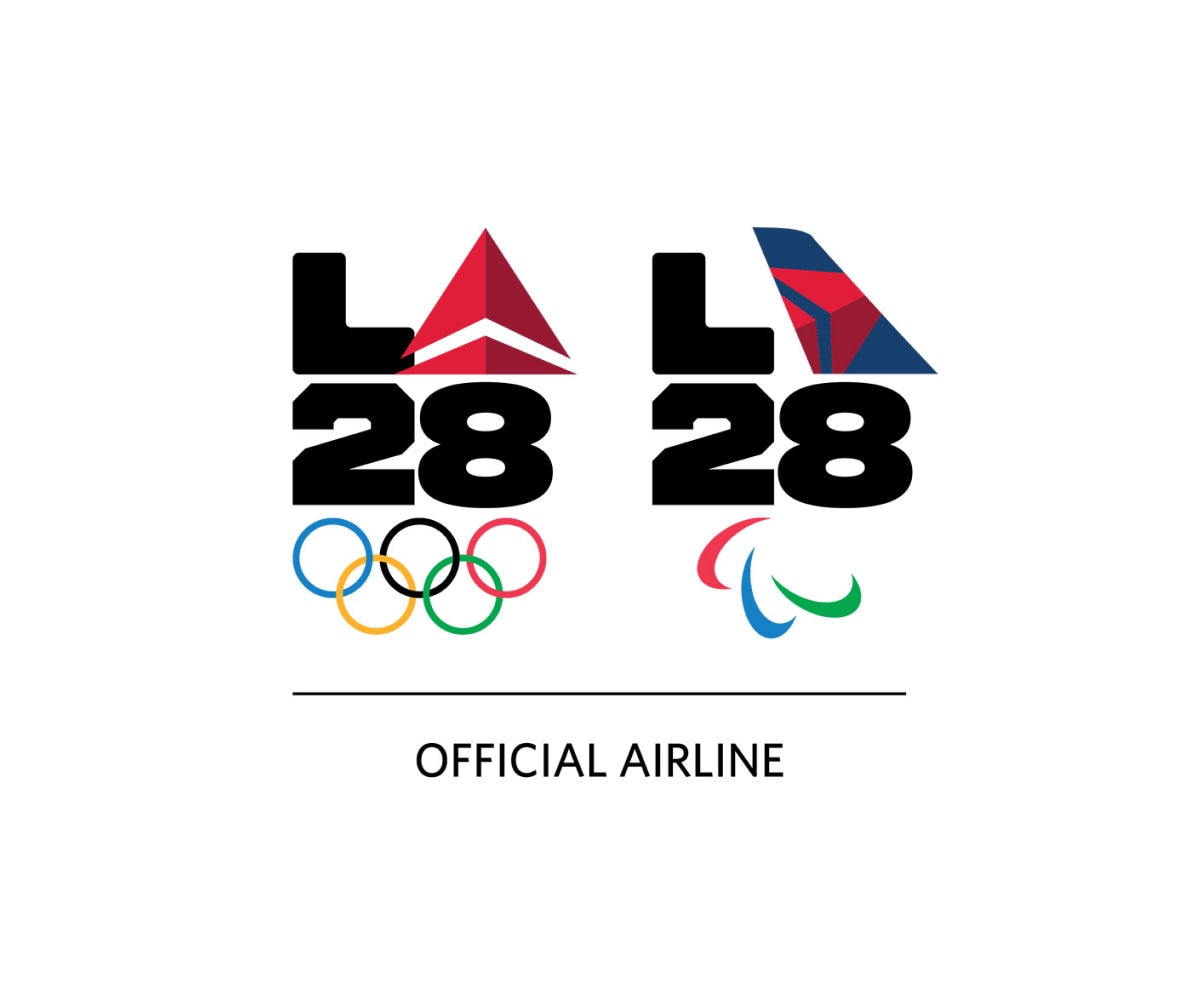 LA 28 Delta Partnership Logo