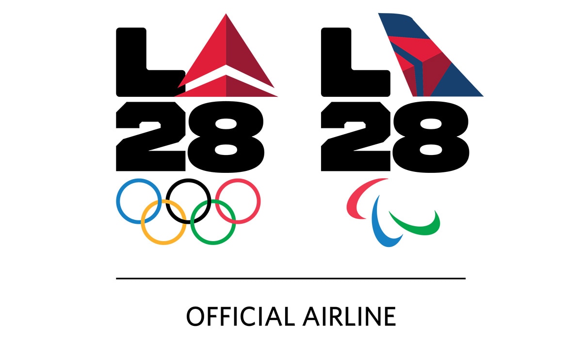 LA 28 Delta Partnership Logo