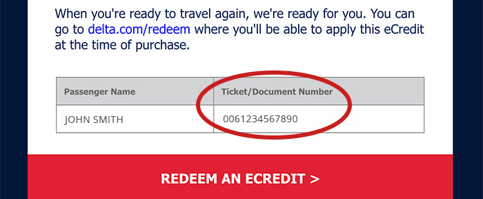 Locate Ticket Number screenshot