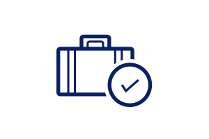 First bag checked free icon