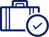 First bag checked free icon