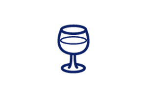 Wine glass icon