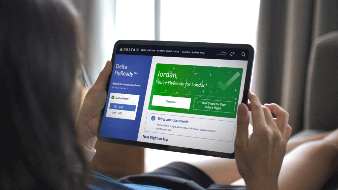 Uma visão geral em vídeo sobre como o Delta FlyReady pode ajudá-lo a eliminar as suposições das viagens internacionais.