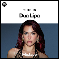 『This is Dua Lipa Mixtape』のポスター