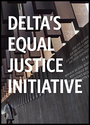Póster de la iniciativa Delta X Equal Justice