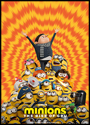 Minions: The Rise of Gru Minions: Póster de The Rise of Gru