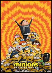 Les Minions : Affiche Les Minions 2 : Il était une fois Gru