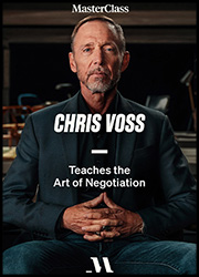 Affiche Chris Voss enseigne l’art de la négociation