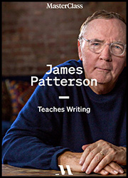 《James Patterson：寫作技巧》海報