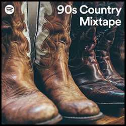 90's Country Mixtape Poster