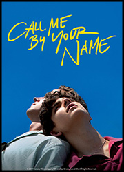 『君の名前で僕を呼んで』のポスター