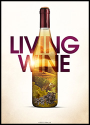 『Living Wine』のポスター