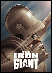 Le géant de fer Affiche Le géant de fer