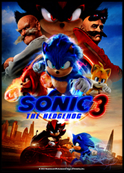Affiche Sonic 3