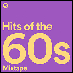 Affiche Mixtape Hits des années 1960
