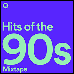 Affiche Mixtape Hits des années 1990
