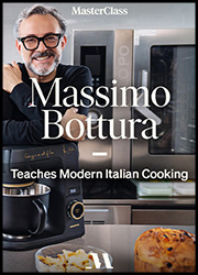 Pôster de Massimo Bottura Ensina Culinária Italiana Moderna
