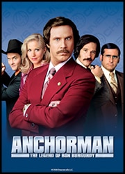 Anchorman: The Legend of Ron Burgundy Poster