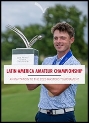 An Invitation to the Masters - Latin America Amateur Championship Poster
