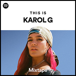 『This is KAROL G Mixtape』のポスター