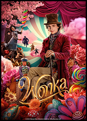 『ウォンカとチョコレート工場のはじまり』のポスター
