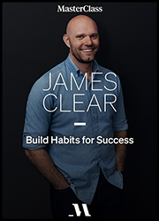AfficheJames Clear: Small Habits that Make a Big Impact on Your Life