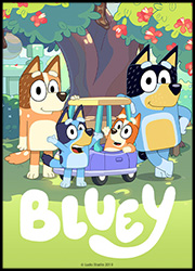 Affiche Bluey