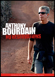 Anthony Bourdain No Reservations Poster