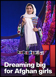 Affiche De grands rêves pour les filles afghanes - Shabana Basij-Rasikh