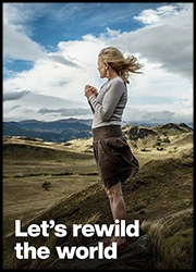 Poster Let’s rewild the world - Kristine Tompkins Poster