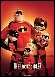 Poster Gli Incredibili - Una "normale" famiglia di supereroi