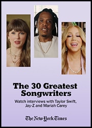 30 Greatest Songwriters Poster