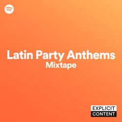 Affiche Mixtape Hymnes de fêtes latines