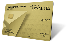 Carte Gold Business Amex Delta SkyMiles