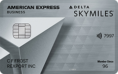 達美(航空)「飛凡哩程常客計劃」美國運通信用卡商務白金卡