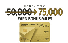 デルタ スカイマイル アメリカン・エキスプレス・ゴールド・ビジネス・カード