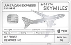 Carte Reserve Business Amex Delta SkyMiles