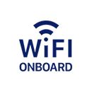 Les vols à l'arrivée ou au départ de destinations en dehors des États-Unis sont alimentés par Wi-Fi Onboard (anciennement Gogo)