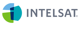 Os voos que chegam ou partem de destinos fora dos EUA são alimentados pela Intelsat.