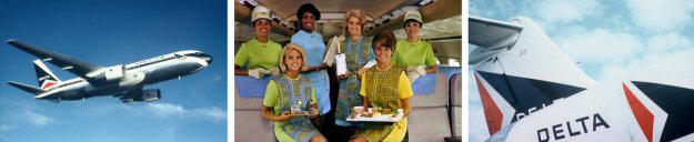 flight attendant on the plane