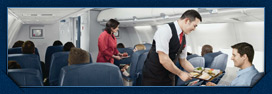First Class interior