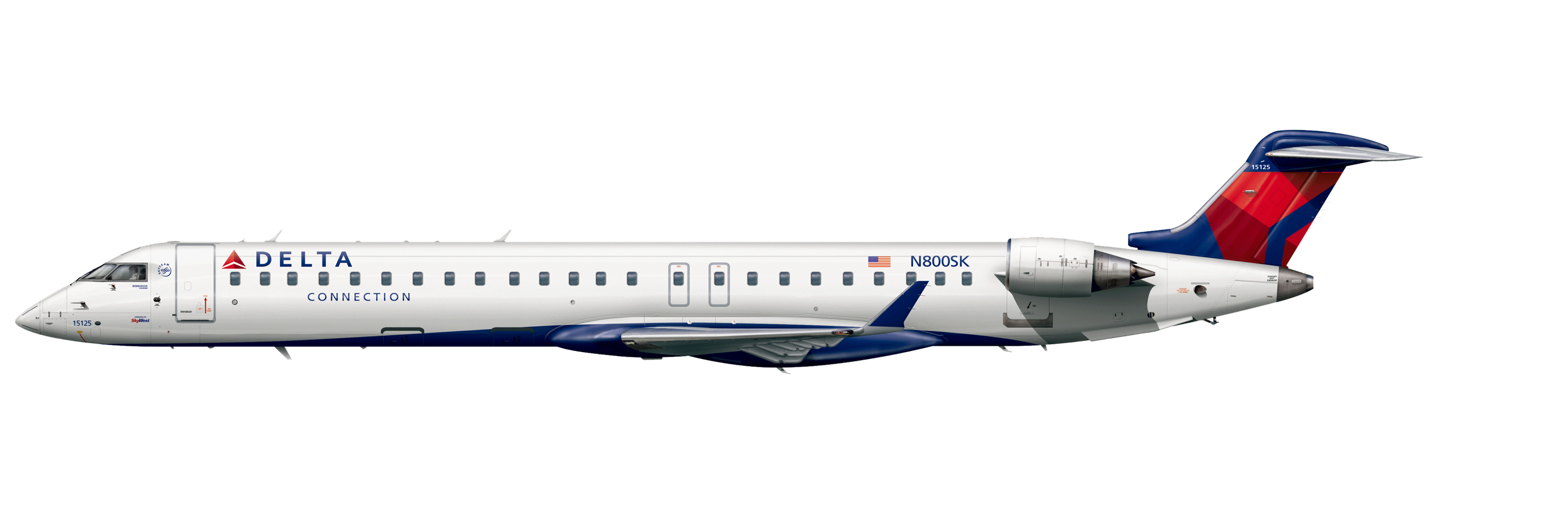 Bombardier CRJ-900 Seat Maps, Specs & Amenities | Delta Air Lines