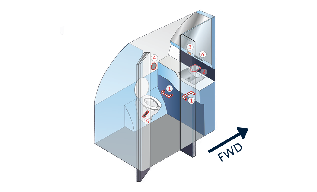 lavoratory image of airbus 330-900