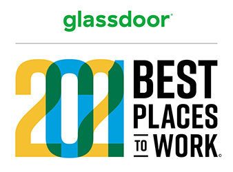 Nombrada entre los Mejores lugares para trabajar de Glassdoor 2021